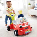 Ride On Car 3-in-1 Fisher-Price Baby Walker Bouncer Interactive Vehicle Toy NEW