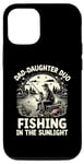 iPhone 12/12 Pro Dad Daughter Duo Fishing In The Sunlight Fisherman Angler Case