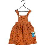 Pippi Långstrump Pippi Dot Suspender Dress Brun 86 cl