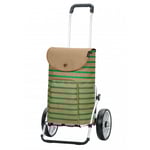 Andersen Shoppingvagn Royal Eske 25 cm hjul kullager - Grön