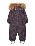 Pearland Snowsuit Outerwear Coveralls Snow-ski Coveralls & Sets Multi/patterned Racoon