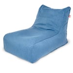 Lounge Saccosäck - för barn och vuxna (320 liter EPS-fyllning, stort urval av färger), tvättbar lounge beanbag läskudde golvkudde