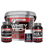 Whey Tech Protein, 3000 g + Bonusprodukt