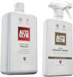 Autoglym Rapid Ceramic Spray, 500ml & Super Resin Polish, 1 Litre