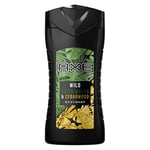 AXE – Gel douche Wild parfum Green Mojito and Cedarwood (mojito vert et bois de cèdre) pour une expérience de douche rafraîchissante au parfum exotique, 250 ml