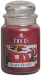 Price'S - Black Cherry Large Jar Candle - Sweet, Delicious, Quality Fragrance -