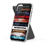 Phone Case Compatible for iPhone 11 Pro Max Cases Scratch-Resistant Shock Absorption Cover Supernatural Intro Seasons 1-10 Crystal Clear