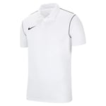 Nike Homme Dri-fit Park20 Polo T shirt, Blanc / Noir Noir, S EU