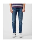 Levi's Mens Levis 512 Slim Taper Jeans in Denim - Blue Cotton - Size 28 Regular