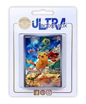 Pikachu SV027 Alternative Pokémon Gallery - Ultraboost X Écarlate et Violet 02 Évolutions à Paldea - Coffret de 10 Cartes Pokémon Françaises