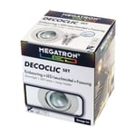 MEGATRON LED-kohdevalo Decoclic Set GU10 4,5 W valkoinen