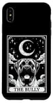 Coque pour iPhone XS Max Carte de tarot vintage croissant de lune Bullmastiff Bully Dog Mom