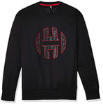 adidas Harden FLE Crew Sweat-Shirt Homme, Black, FR : 2XL (Taille Fabricant : 2XL)