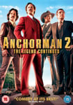 - Anchorman 2 The Legend Continues DVD