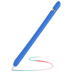 Delidigi Silicone Case Sleeve Soft Protective Cover Grip Accessories Compatible with Apple Pencil 1st Generation (Blue)