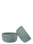 Silic Baby Bowl 2-Pack Harmony Green Home Meal Time Plates & Bowls Bowls Green Everyday Baby