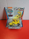 Rubble Paw Patrol Moto Pups True Metal Die Cast Vehicle Brand New Toy