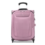 Travelpro Maxlite 5 Softside Expandable Upright 2 Wheel Carry on Luggage, Lightweight Suitcase, Men and Women, Orchid Pink Purple, Carry On 20-Inch