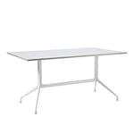 HAY - About a Table AAT10 - White Base - White Laminate - 180x105x73 cm - Matbord