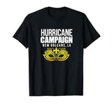 Hurricane Campaign Mardi Gras Mask New Orleans LA ArDesigner T-Shirt