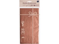 Interdruk Omslagspapper 50X70cm 5 Ark Roséguld