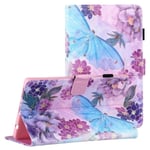 Samsung Galaxy Tab A7 Lite 8.7 fodral - Peony-Butterfly