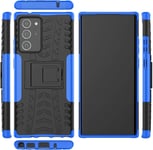 Étui De Ceinture Antichoc Pour Samsung Galaxy Note 20 Ultra 5g - Housse De Protection Bleue Sm-N986b/Ds Sm-N986f N985f/Ds.