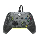 PDP Wired Controller: Electric Carbon - Xbox Series X|S, Xbox One, Xbo