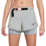 Nike Dri-FIT Tempo Tie Dye 2in1 Løpeshorts Barn - Grå - str. 136 - 146