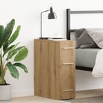 Apoteksskåp Artisan Ek 20x45,5x60 cm Byggt av trä