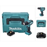 Makita DDF 485 A1J Perceuse-visseuse sans fil 18 V 50 Nm Brushless + 1x batterie 2,0 Ah + Makpac - sans chargeur