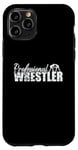 iPhone 11 Pro Professional Wrestler Show Fight in a Ring Case