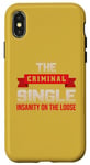 Coque pour iPhone X/XS The Criminal Single – La folie à pied libre