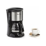 Moulinex - Machine a Cafe - Cafetiere Electrique filtre Subito - 0,6L/6 tasses - Maintien au chaud 30 min - Arret automatique - Noir