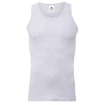 Dovre Rib Singlet Grå bomull XX-Large Herr
