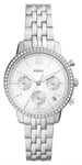 Fossil ES5217 Women's Neutra | Silver Chronograph Dial | Watch