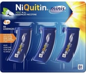 NiQuitin Minis Mint 4 mg Lozenges - Effective Smoking Craving Relief - Practica
