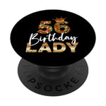 56th birthday lady gift for her fifty-sixth bday woman PopSockets Swappable PopGrip