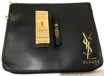 Yves Saint Laurent Beauty Bag Brand New Genuine PlusYSL 2ML Mascara 10ML Primer