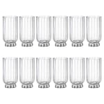 12x Bormioli Rocco Florian Highball Glasses Glass Drinking Tumblers 430ml Clear