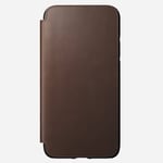 Nomad Rugged Leather Folio (iPhone 11) - Brun