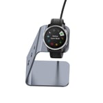 Bemodst compatible with Garmin Vivoactive 3/Forerunner 945/245/935/Fenix 6,6S,6X, Aluminum Alloy USB Data Sync Charging Dock Charger
