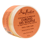 SHEA MOISTURE COCONUT AND HIBISCUS CURLING GEL SOUFFLE 326ML + FREE DELIVERY