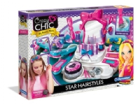 Clementoni Crazy Chic Star Hairstyle, Children''s hair ornament set, 6 År, Multifärg