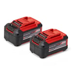 Einhell 2x 5.2Ah PLUS Battery Twinpack Power X-Change 18V PLUS Batteries