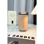 Termosmugg Varm Kaffe Isolerad Termosmugg Sport Vattenflaska med Mellanskikt Vatten Vit Termosmugg 350ml Pink
