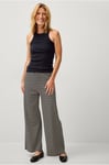 Gina Tricot - Byxor Soft Striped Trousers - Flerfärgad