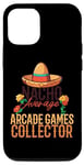Coque pour iPhone 14 Nacho Average Arcade Games Collector Cinco De Mayo
