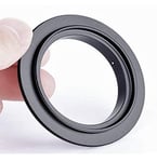 Bague d'inversion macro adaptateur Reverse Ring Lens Objectif compatible avec Canon EOS 58 mm 58 mm 1D 5D 6D 7D III IV 760D 750D 700D 2000D 2000D 4000D 1300D 1100D 650D 600D