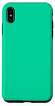 Coque pour iPhone XS Max Couleur vert caraïbes